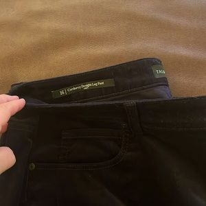 Talbots blue corduroy pants in Misses L